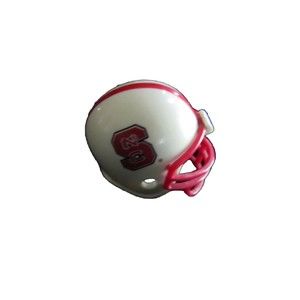 NC STATE Wolfpack Mini POCKET PRO HELMET North Carolina St NCSU White Riddell
